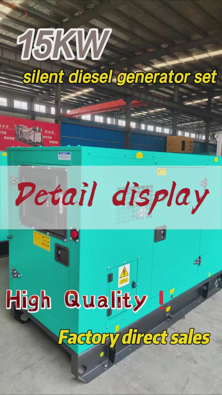 Chinese Brand Yangdong diesel Engine Generator 16kw 20kw 30kw Silent diesel Generator